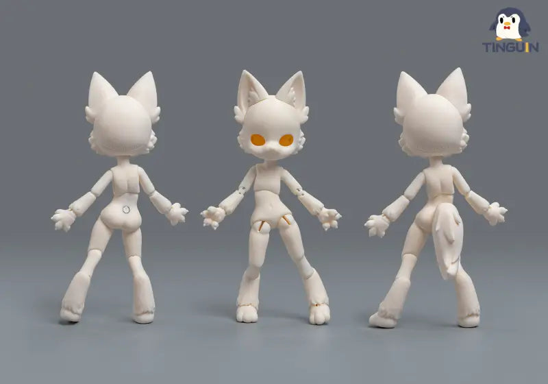 TINGUIN Siamese Cat 1/12 BJD Doll Pet | Full Set