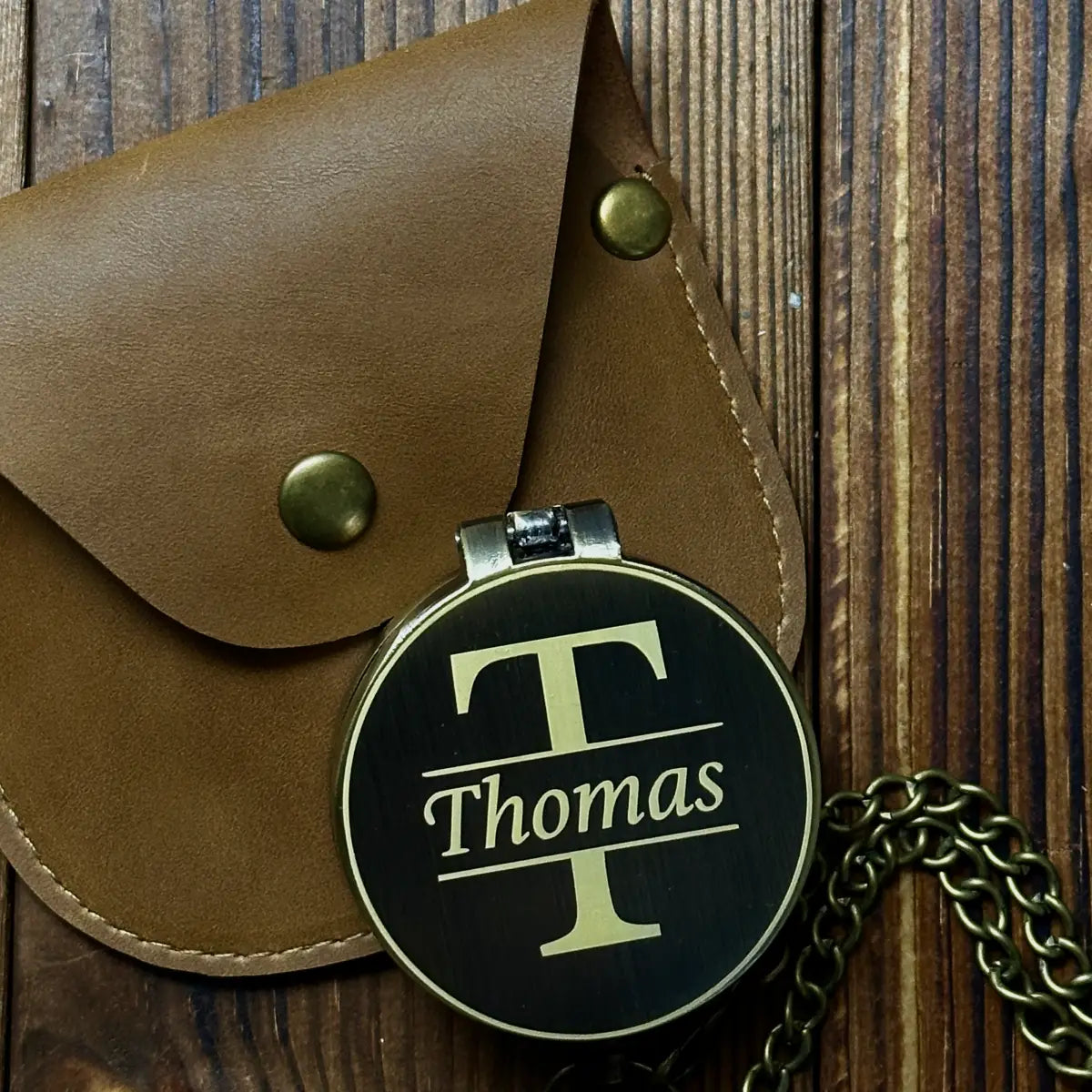 Groomsmen Gift Engraved Compass | Personalized Monogram Initial | Best Man Gift for Him | Custom Name | Wedding Gift | Brass Working Compass