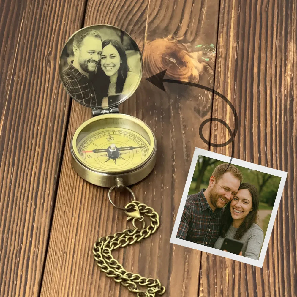 Christian Engraved Brass Compass with Dove Design – "Rise Above, Seek Truth", Baptism or Confirmation Gift for Godson, Personalized Faith Keepsake