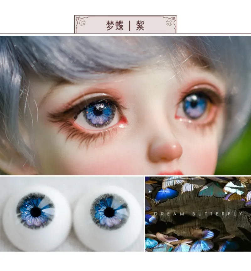 Realistic BJD Doll Plaster Eyes (Resin)