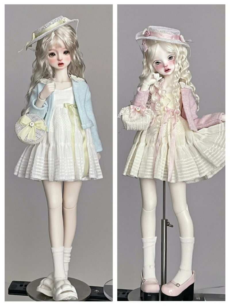 1/4 & 1/6 BJD Doll Plush Cardigan Jacket