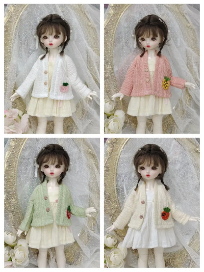 1/6 BJD Doll Outfit Cardigan Jacket