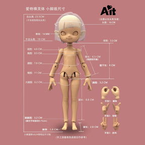 ElementDoll Pitt Ait 1/6 BJD Doll Body