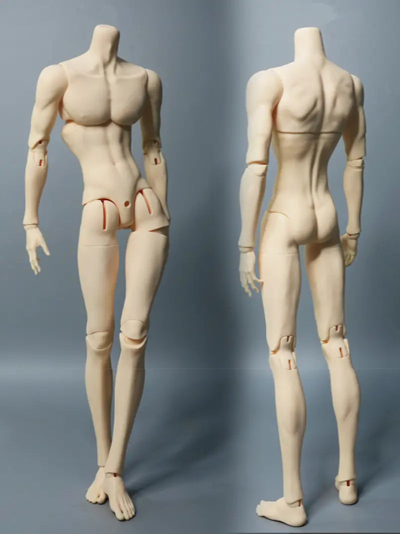 Ao Ling Shi 75cm BJD Doll Thin Muscle Body