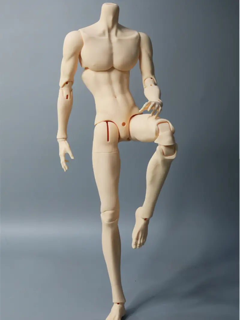 Ao Ling Shi 75cm BJD Doll Thin Muscle Body