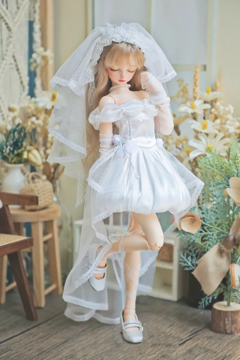 AugustDreams Moon Rose (MSD/ MDD/ Chubby) 1/4 BJD Outfit Only