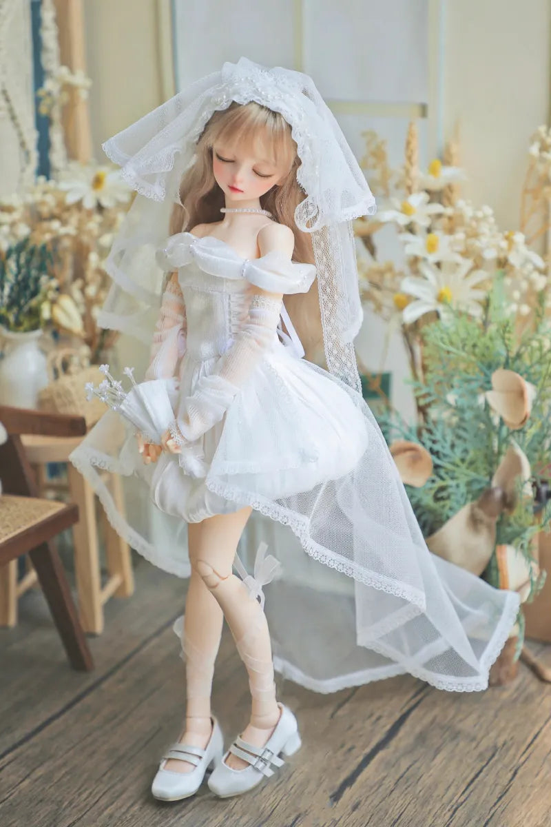 AugustDreams Moon Rose (MSD/ MDD/ Chubby) 1/4 BJD Outfit Only