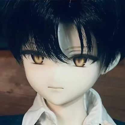 Black_White 12TH.VER 1/4 BJD Doll Head