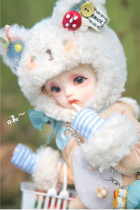 Dollzone Peach-2 1/6 BJD Doll Full Set