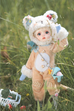 Dollzone Peach-2 1/6 BJD Doll Full Set