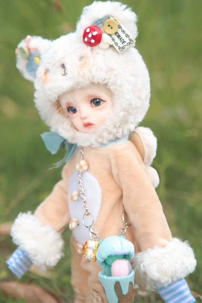 Dollzone Peach-2 1/6 BJD Doll Full Set