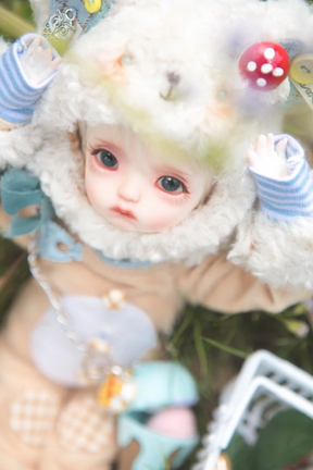 Dollzone Peach-2 1/6 BJD Doll Full Set