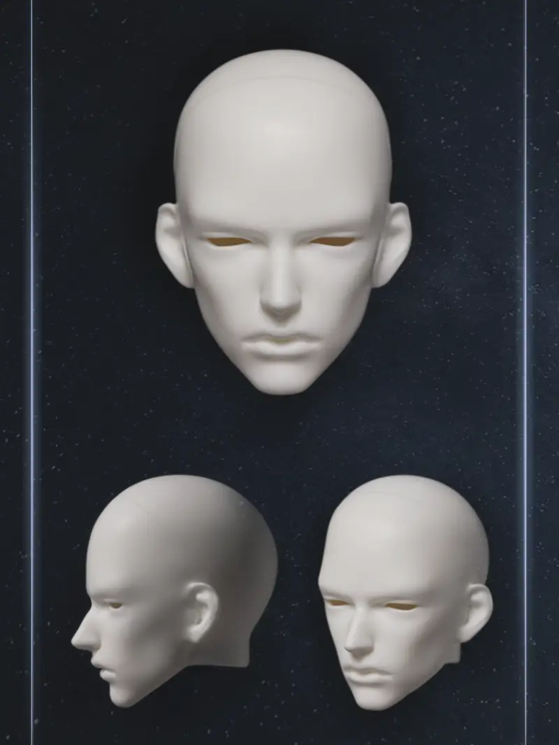 Dollzone Rock 1/3 BJD Doll Head