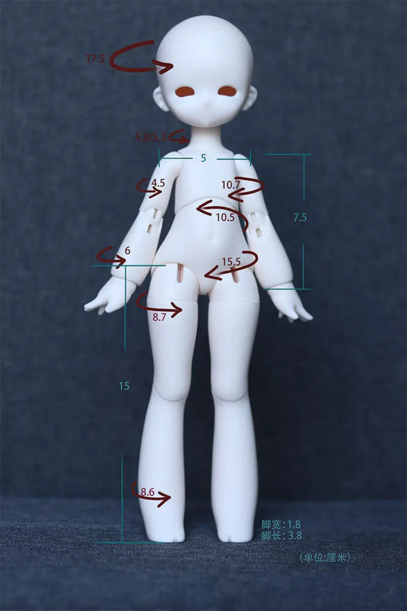 Guard Love 1/6 BJD Doll Bonnie Body