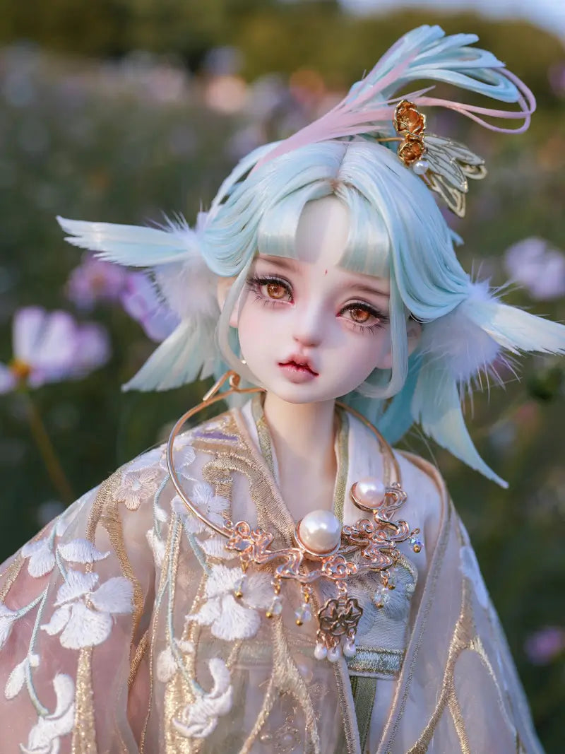 HatCat XiaoEr 1/4 BJD Doll Head