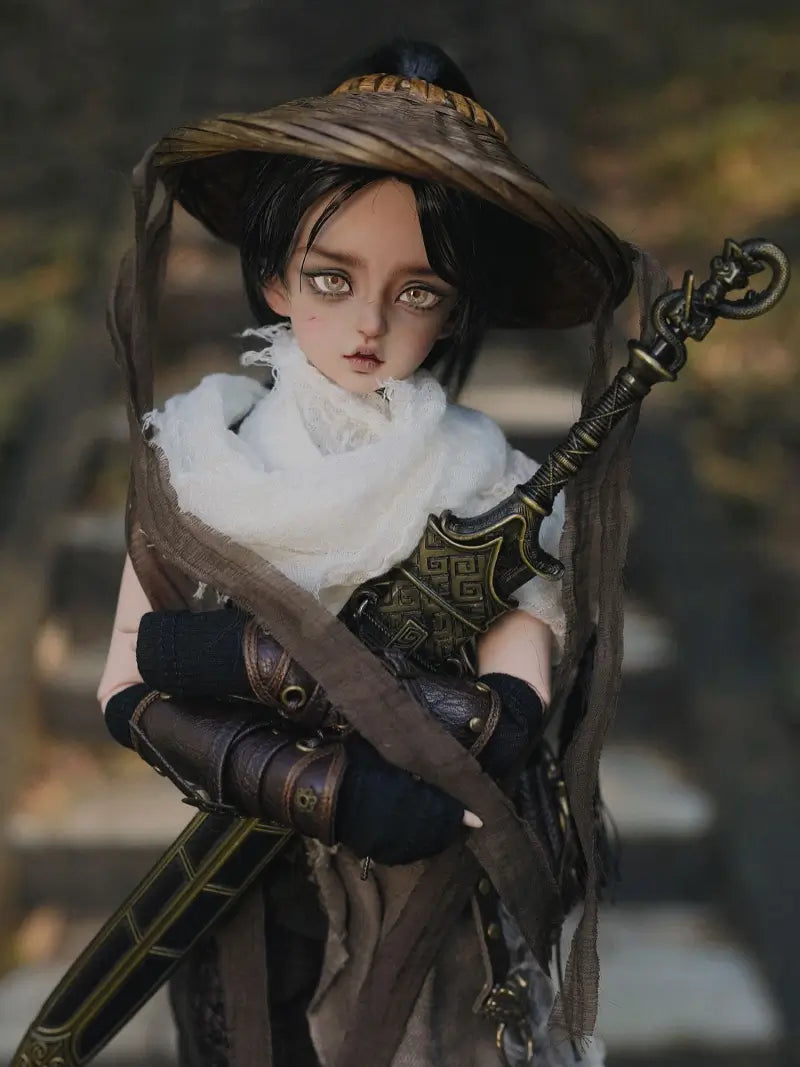 HatCat XiaoEr 1/4 BJD Doll Head