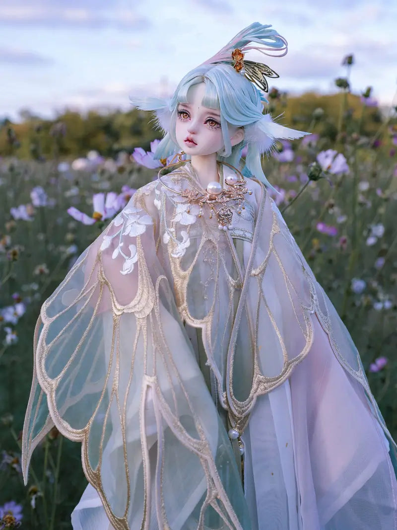 HatCat XiaoEr 1/4 BJD Doll Head