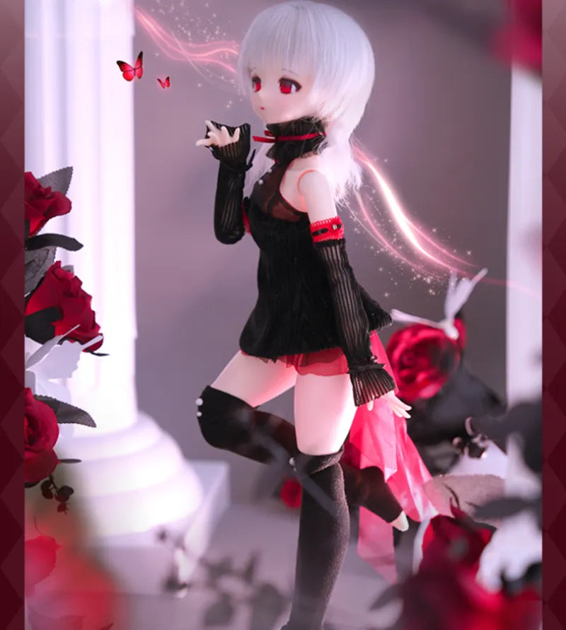 【アイ付き】imomodoll mie ヘッド＋アイ1/4 mddサイズ Imomodoll MIE 1/4 BJD Head