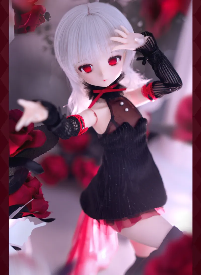 【アイ付き】imomodoll mie ヘッド＋アイ1/4 mddサイズ Imomodoll MIE 1/4 BJD Doll