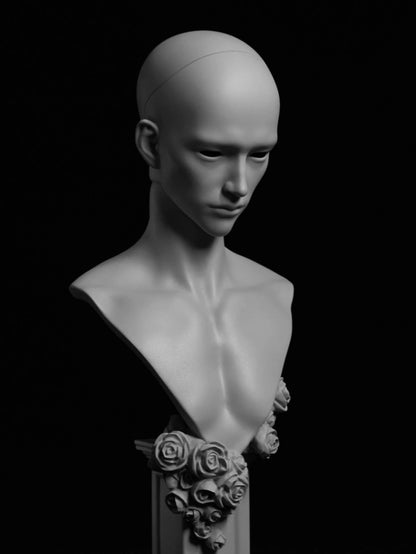 Meir Forest Cain 75 BJD Doll Head