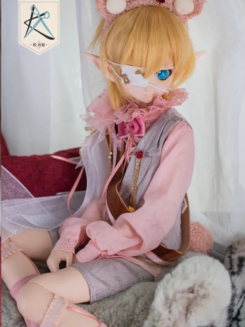 KIKY Teddy Bear 1/4&1/3 BJD Doll Outfit Full Set