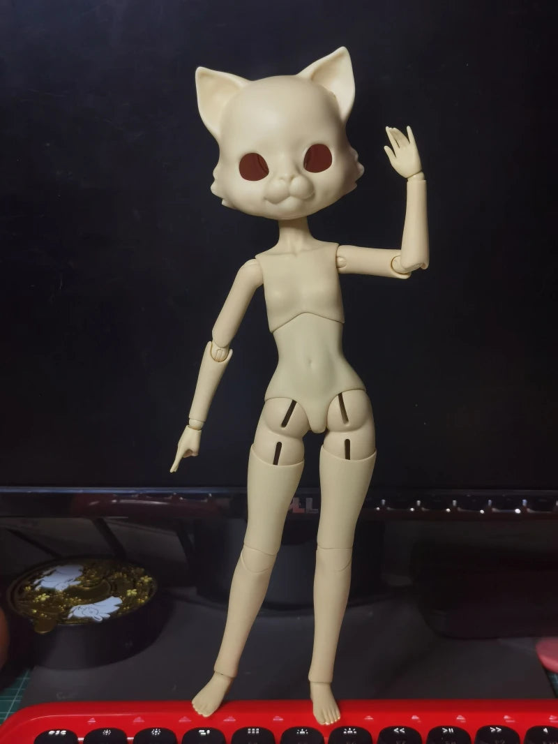 ElementDoll Pitt-E Cat 1/6 BJD Doll Head