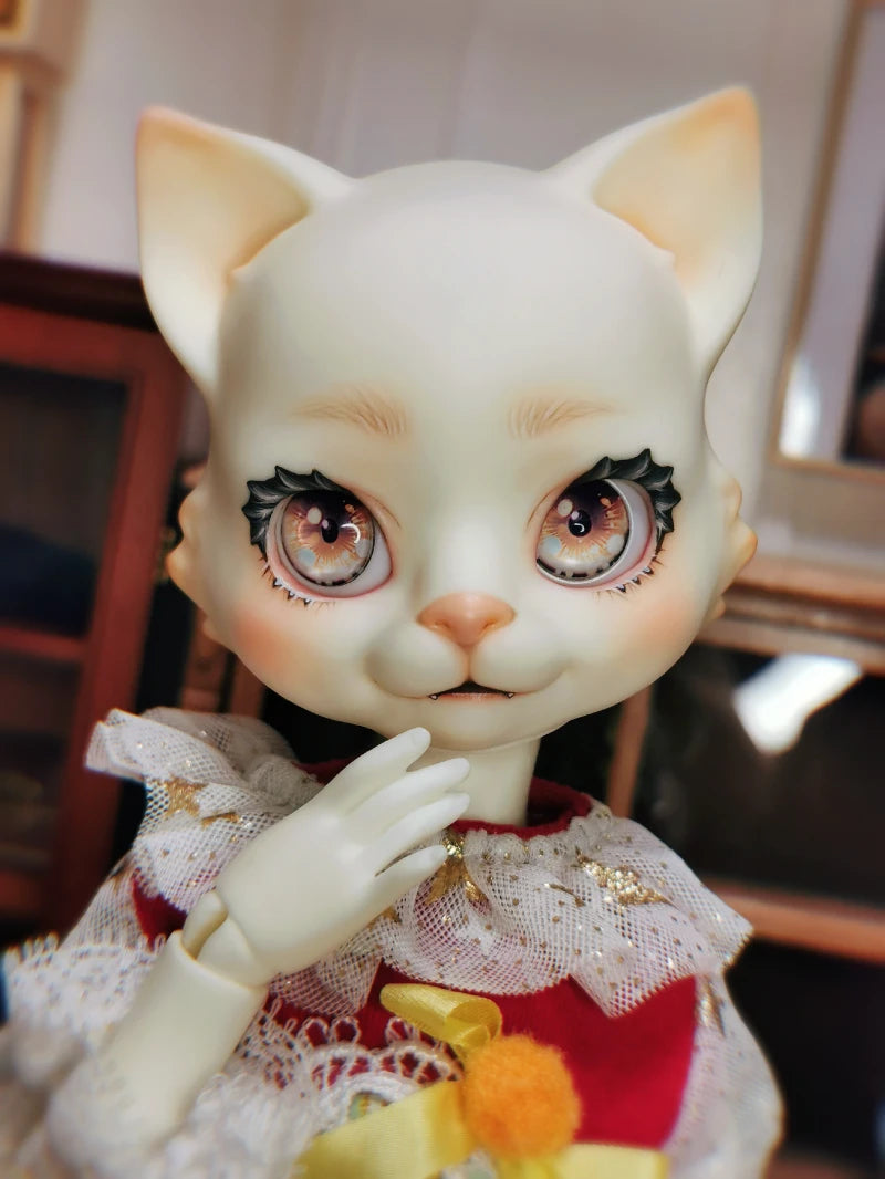 ElementDoll Pitt-E Cat 1/6 BJD Doll Head