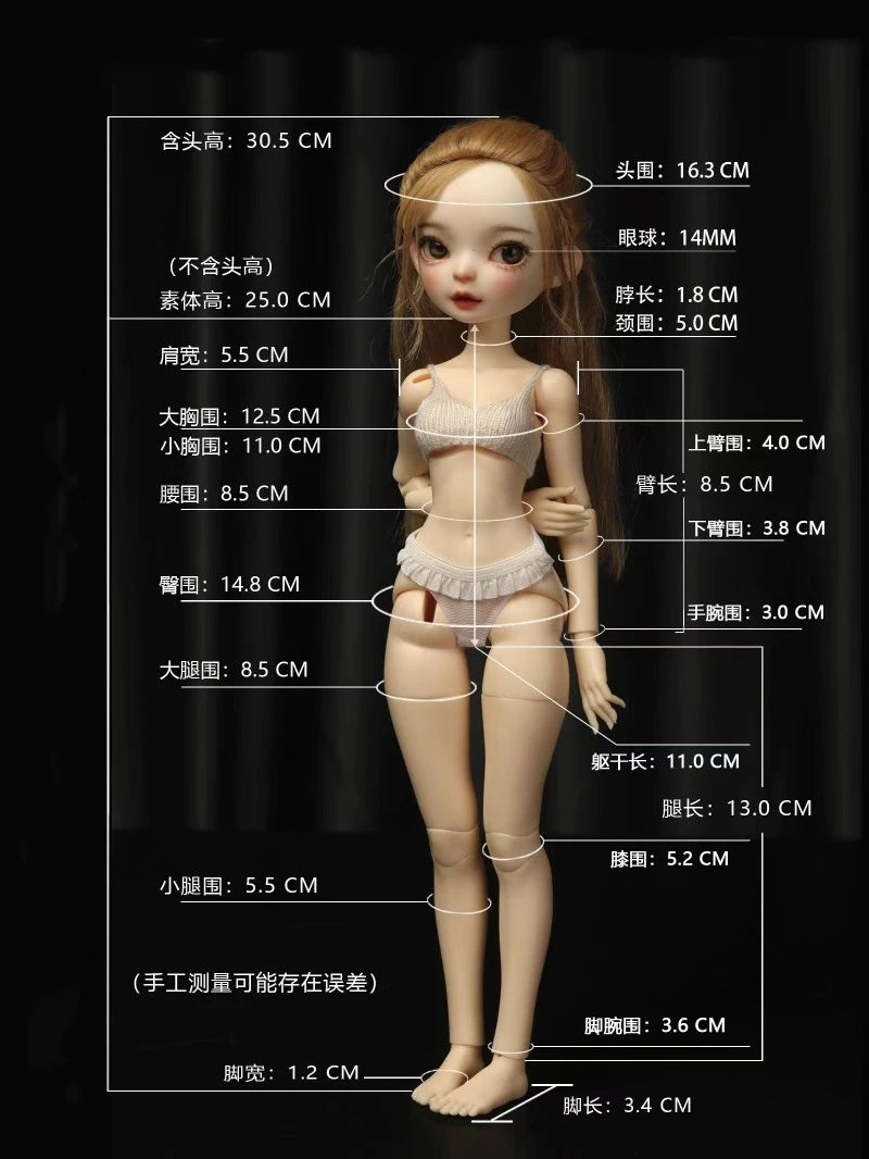 ElementDoll  Pitt 1/6 BJD Doll Young Girl Body