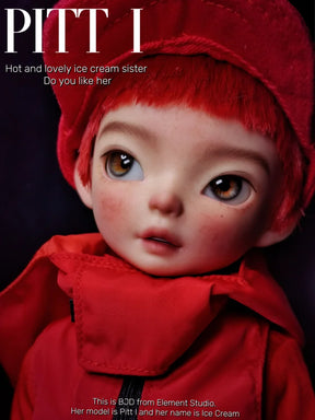 ElementDoll Pitt Icecream 1/6 BJD Doll Head