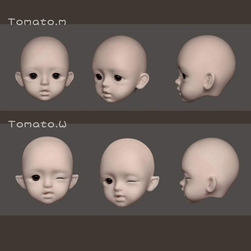 QianQian Tomato 1/4 BJD Doll Head