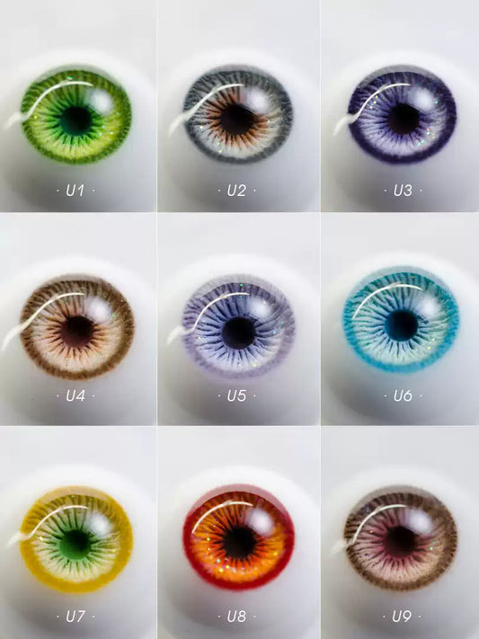 Realistic 1/3&1/4&1/6 BJD Doll Plaster Eyes (Non-Resin)