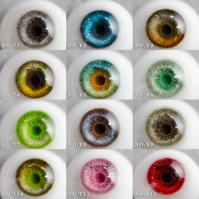 Realistic BJD Doll Plaster Eyes (Non-Resin)