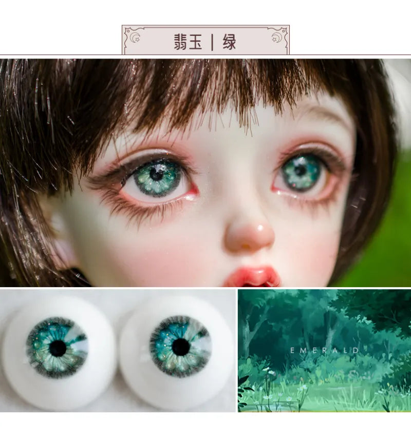 Realistic BJD Doll Plaster Eyes (Resin)