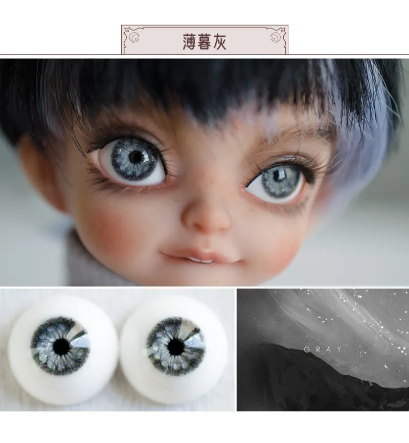 Realistic BJD Doll Plaster Eyes (Resin)