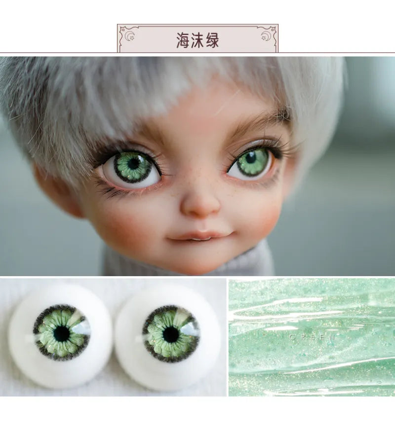 Realistic BJD Doll Plaster Eyes (Resin)