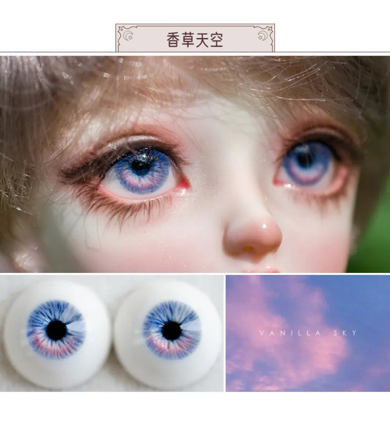 Realistic BJD Doll Plaster Eyes (Resin)