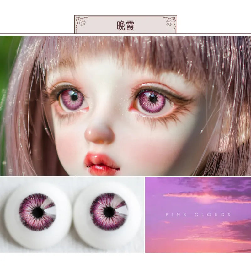 Realistic BJD Doll Plaster Eyes (Resin)