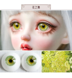 Realistic BJD Doll Plaster Eyes (Resin)