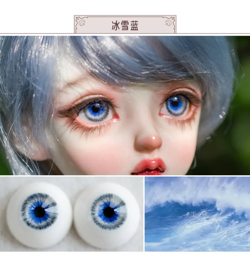 Realistic BJD Doll Plaster Eyes (Resin)