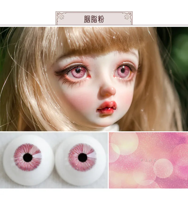 Realistic BJD Doll Plaster Eyes (Resin)