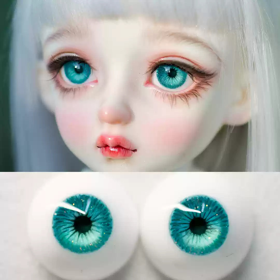 Realistic BJD Doll Plaster Eyes (Resin)