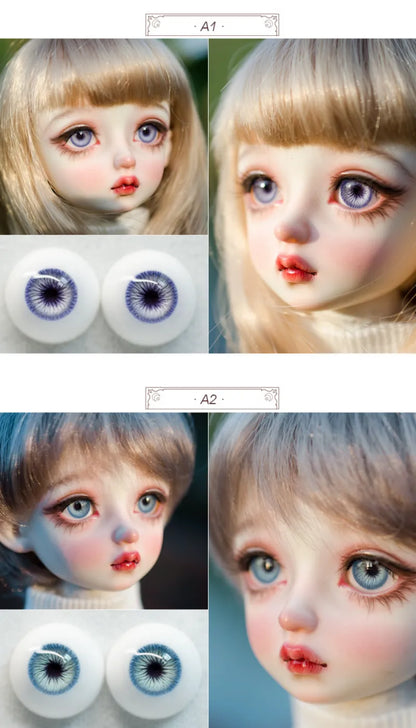 Realistic Plaster BJD Doll Eyes