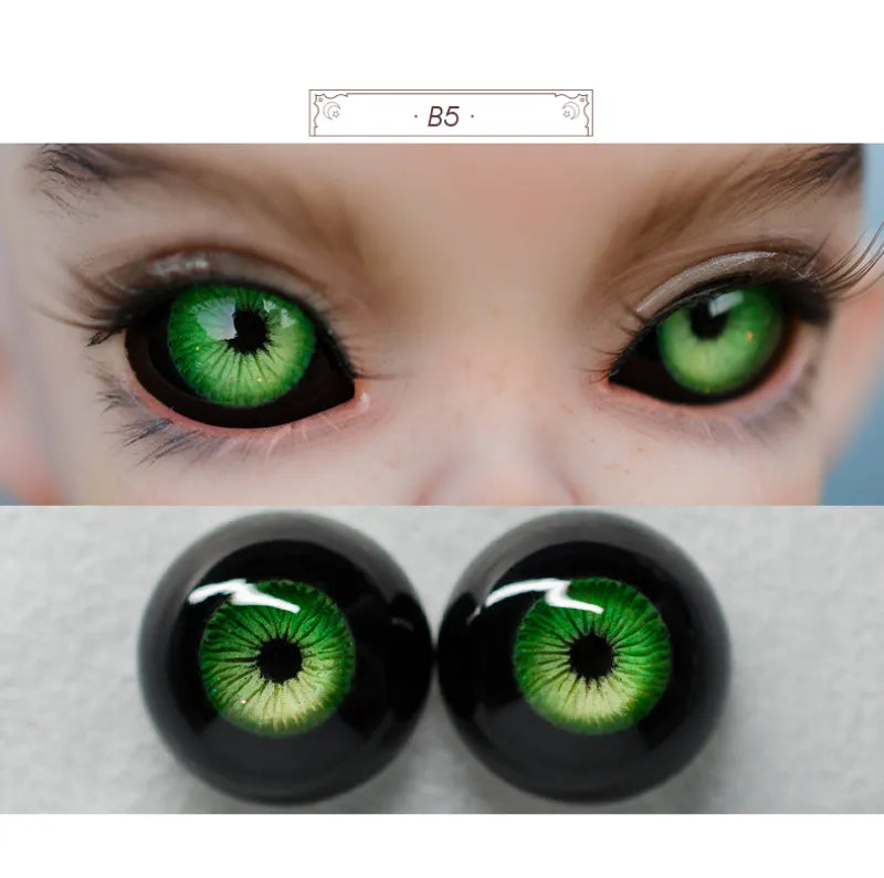 Realistic Plaster BJD Doll Eyes