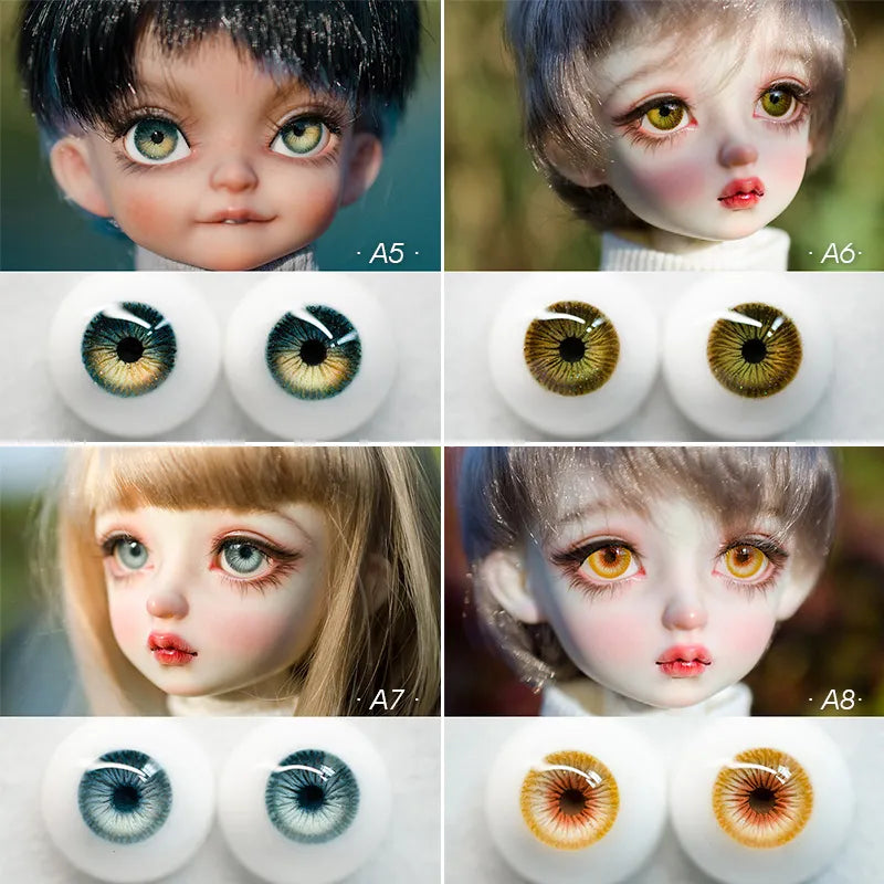 Realistic Plaster BJD Doll Eyes