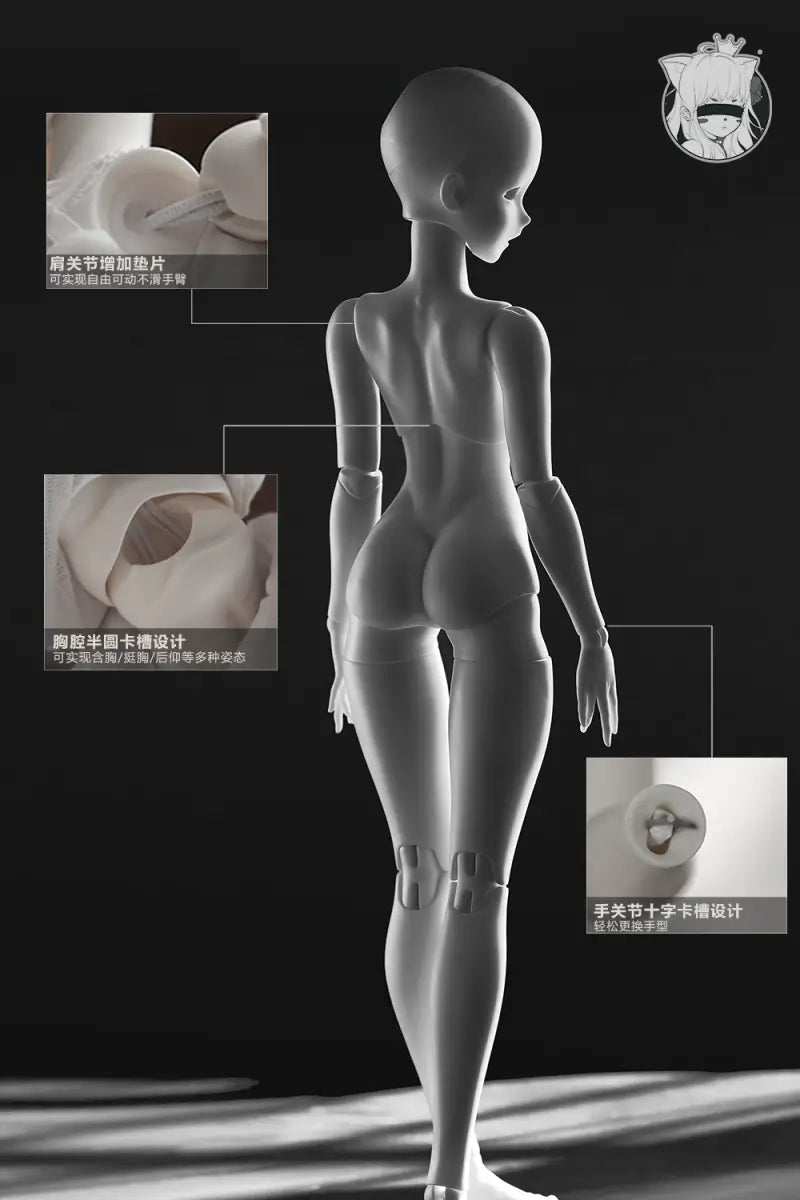 Shanli Jiangjiang Lili 1/4 BJD Doll