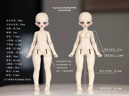 ShouShou Doll 1/4 BJD Doll Body