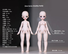 ShouShou Doll 1/4 BJD Doll Body