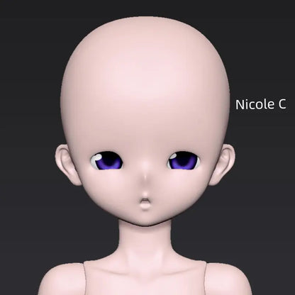 ShouShou Doll Nicole 1/4 BJD Doll Head