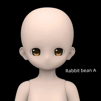 ShouShou Doll Rabbit Bean 1/4 BJD Doll Head