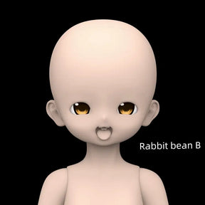 ShouShou Doll Rabbit Bean 1/4 BJD Doll Head